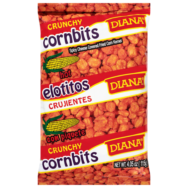 Diana’s Crunchy Spicy Cheese Covered Cornbits