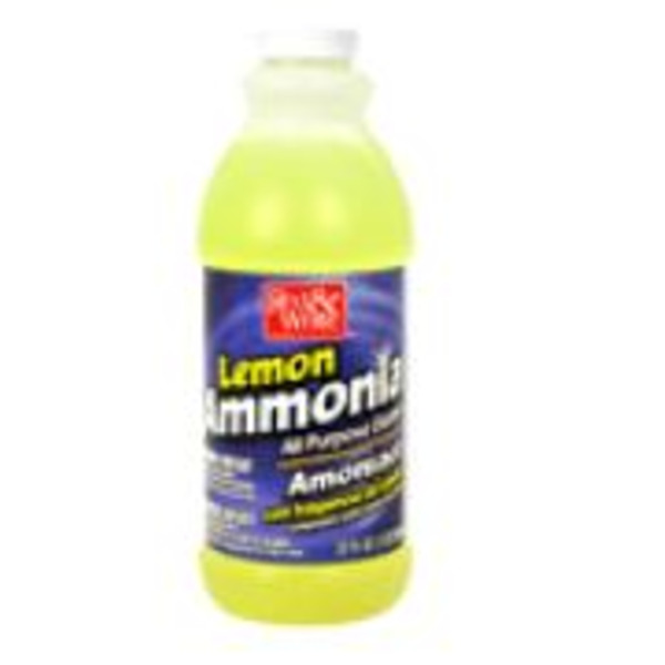 Red & White - Lemon Scented Ammonia - 12/32 oz