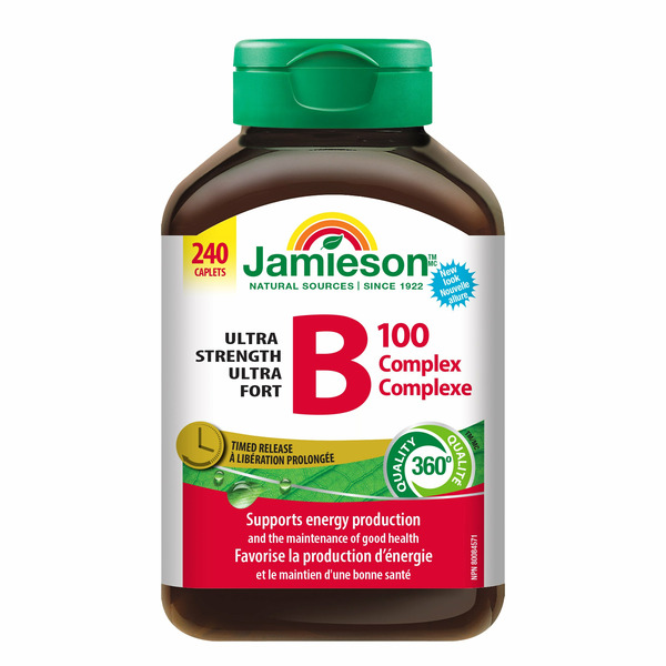 Jamieson Ultra Strength B100 Complex Caplets