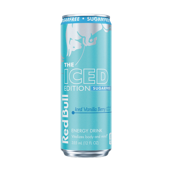 Red Bull Iced Edition Sugarfree Iced Vanilla Berry Energy Drink