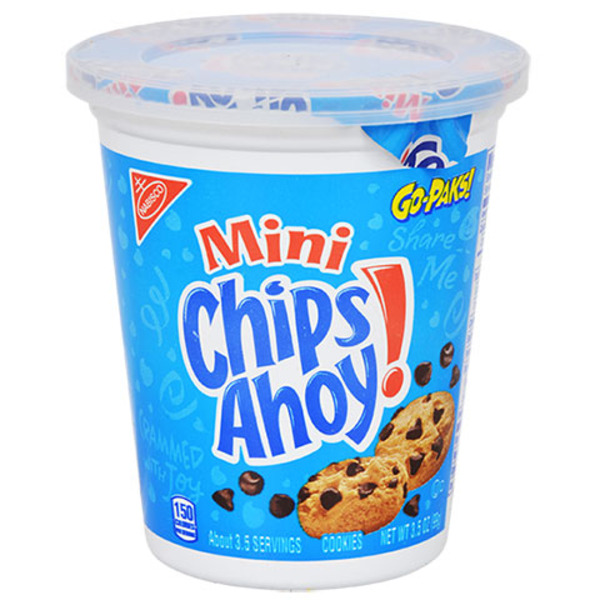 Nabisco - Mini Chips Ahoy Go Pack - 12/3.5 oz