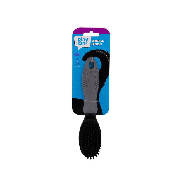 Play On Cat Grooming Bristle Brush