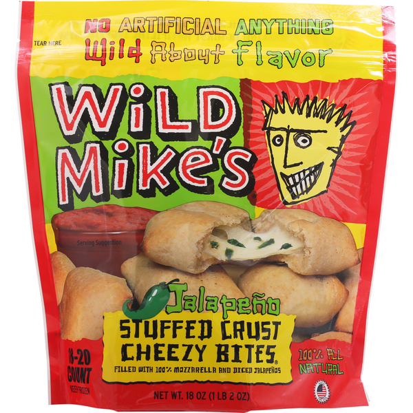Wild Mike's Cheezy Bites, Stuffed Crust, Jalapeno Same-Day