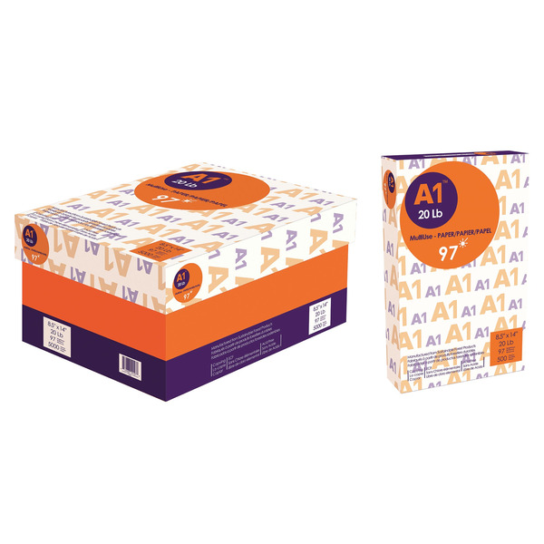 Legal Copy A1 Legal Size Copy Paper 5,000 sheets Same-Day Delivery | Costco ...
