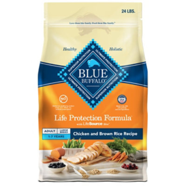 Blue Buffalo Life Protection Formula Natural Adult Large Breed Dry Dog Food, Chicken