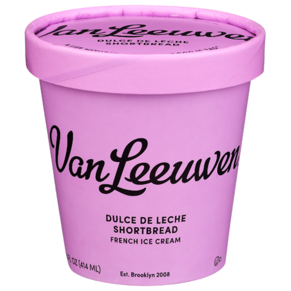 Van Leeuwen Dulce De Leche Brownie French Ice Cream