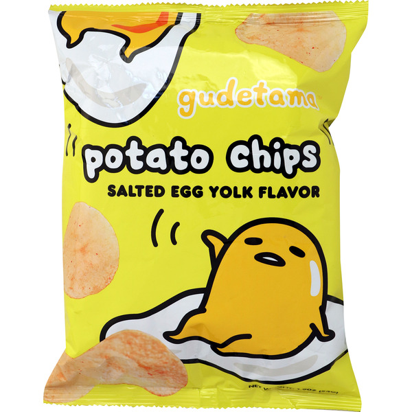 Gudetama Salted Egg Yolk Flavor Potato Chips