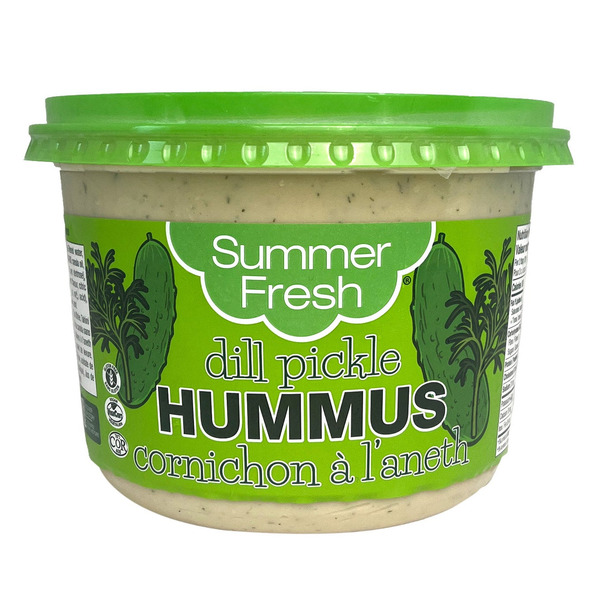 Summer Fresh Dill Pickle Hummus
