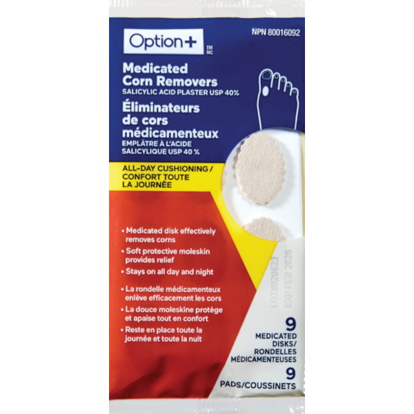 OPTION+ Corn Remover Med Same-Day Delivery | Rexall