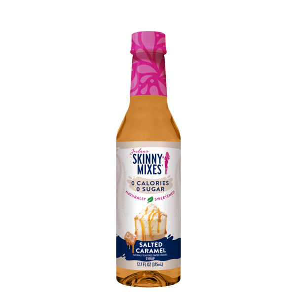 Jordan's Skinny Mixes Salted Caramel Coffee Syrup, Naturally Sweetened
