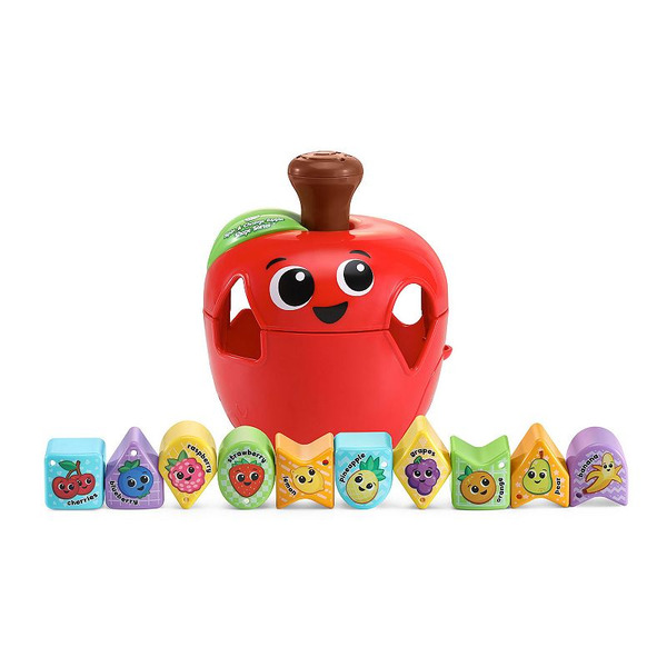 Leap Frog Spin & Change Apple Shape Sorter with 85% Reclaimed Plastic