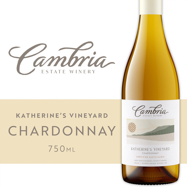 Cambria Katherine's Vineyard Chardonnay White Wine, 750ml Same-Day