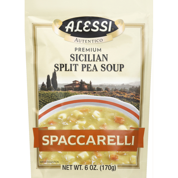 Alessi Soup, Premium, Sicilian Split Pea Same-Day Delivery or