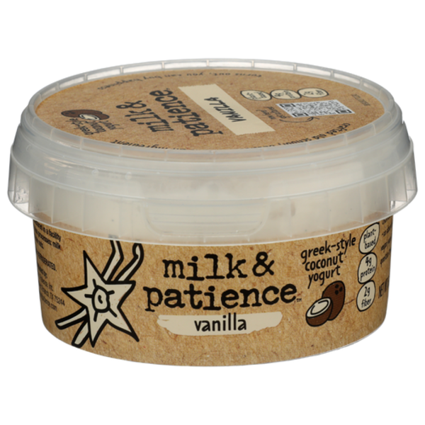 Milk & Patience Vanilla Greek-Style Coconut Yogurt