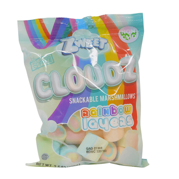 marshmallow  Zweet Cloudz Rainbow Layers Marshmallows Same-Day Delivery or