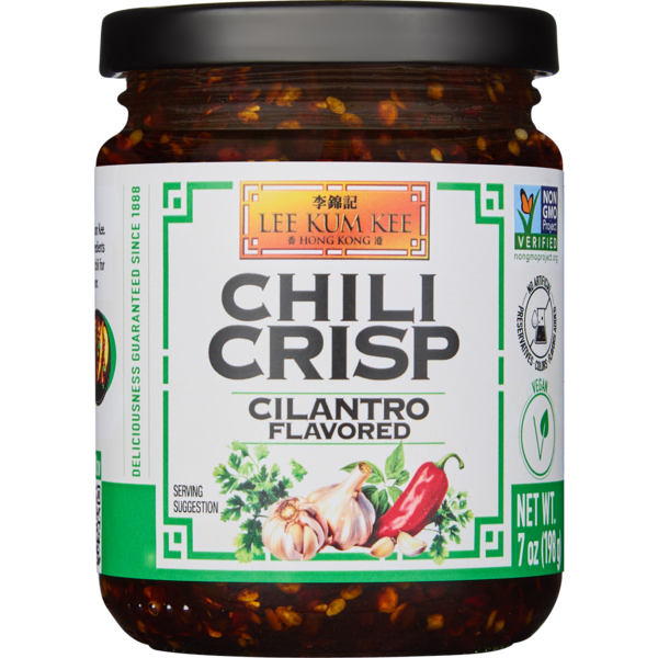 Lee Kum Kee Chili Crisp Cilantro Flavored