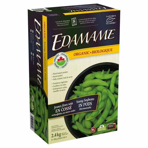 Nature's Classic Frozen Organic Edamame 2.4 kg