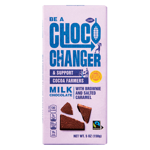 Choceur Milk Chocolate with Brownie and Salted Caramel