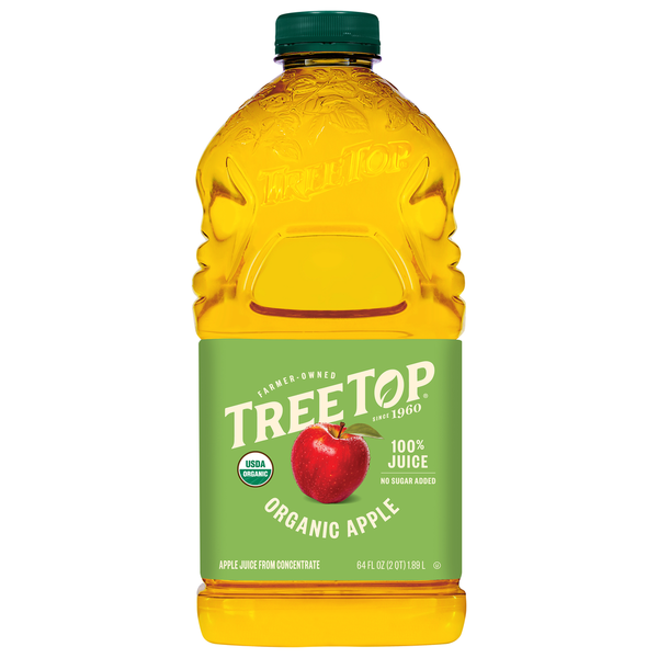 Tree Top 100% Organic Juice, Apple, from Concentrate
