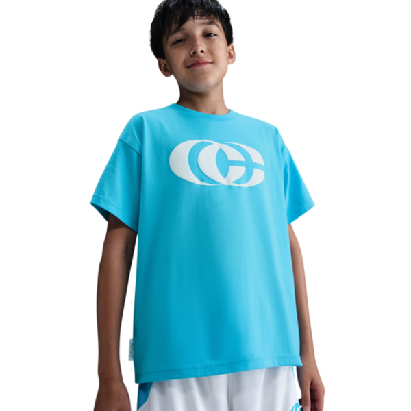 Nike Kids' Caitlin Clark Basketball Max90 T-Shirt, XL - Baltic Blue