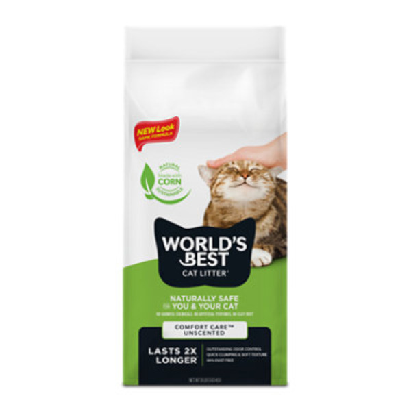 World's Best Cat Litter Comfort Care Unscented Cat Litter
