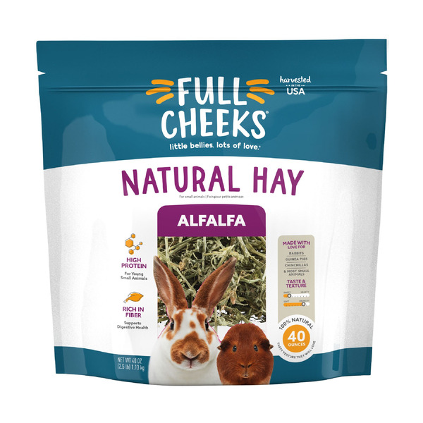 Fulls Cheeks Alfalfa Natural Hay For Small Animals