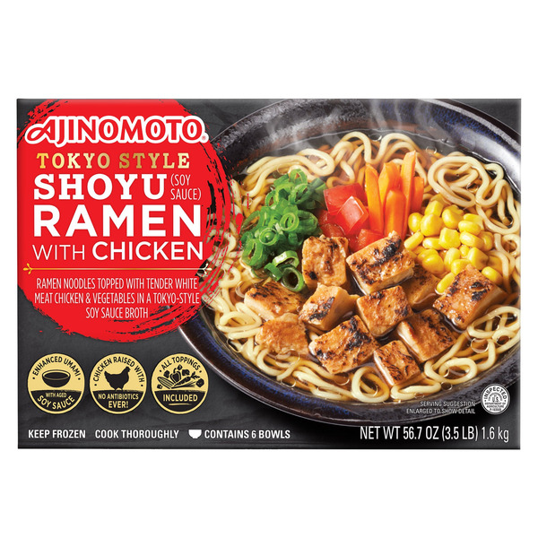 Ajinomoto Shoyu Ramen, 268 g, 6-count