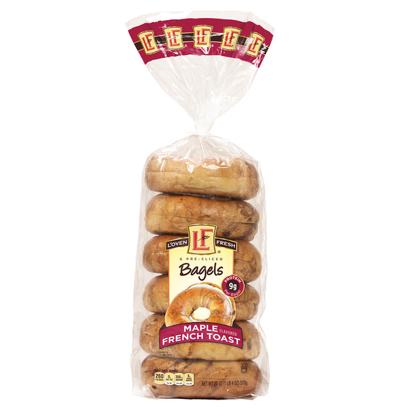 L'oven Fresh French Toast Bagels