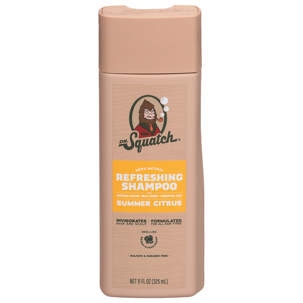 Dr. Squatch Men's Natural Refreshing Summer Citrus Shampoo Same