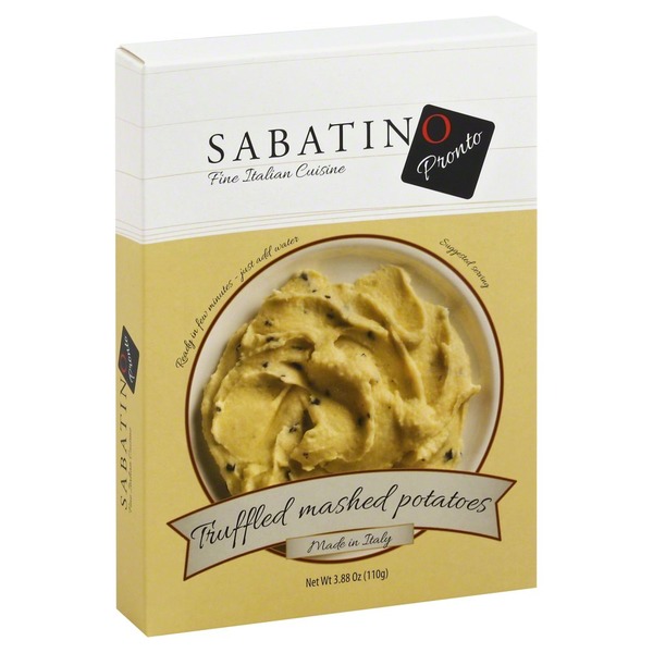 sabatino mashed potatoes truffle pronto box 3 88 oz from kroger