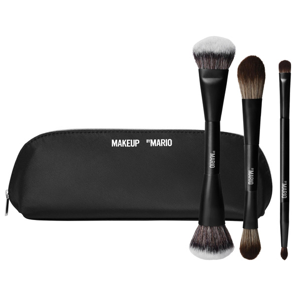 MAKEUP BY MARIO Face & Eye Trio Cosmetic Brush Set