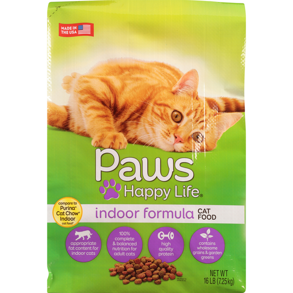 Paws Happy Life Indoor Formula Cat Food (16 lb) Instacart