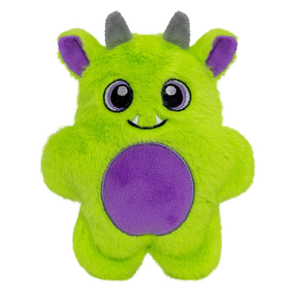 Kong Halloween Snuzzles Monster Dog Toy, Small - Green