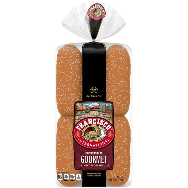 Gourmet Seeded Buns, 12 ct