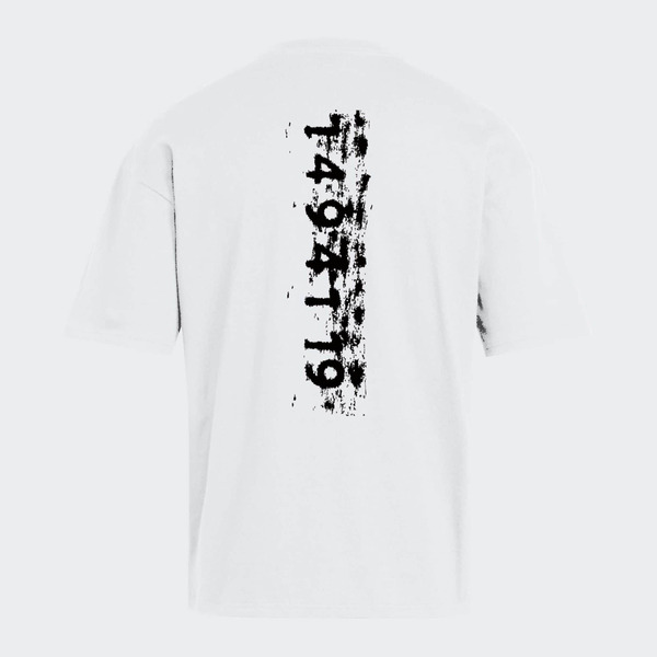 adidas Men's Cellphone Graphic Tee, L - White
