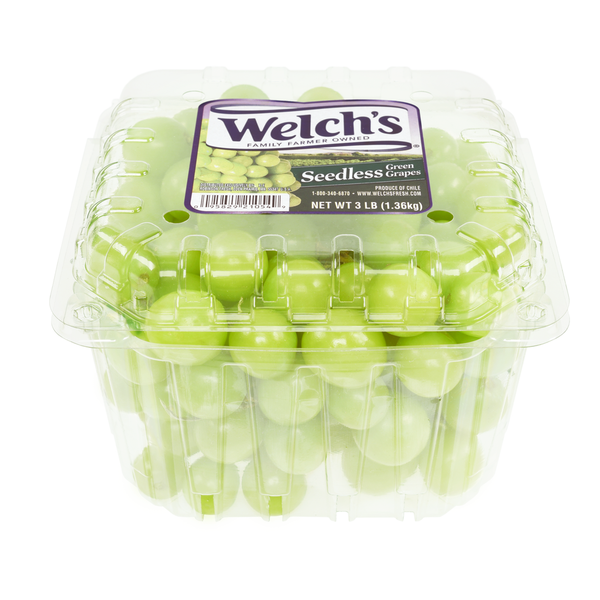 Green Grapes, 6 Pack, 3 lbs