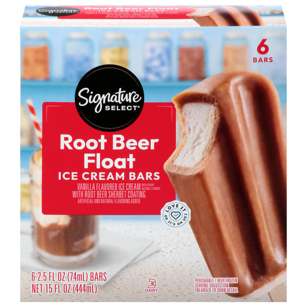 Signature SELECT Root Beer Float Ice Cream Bars