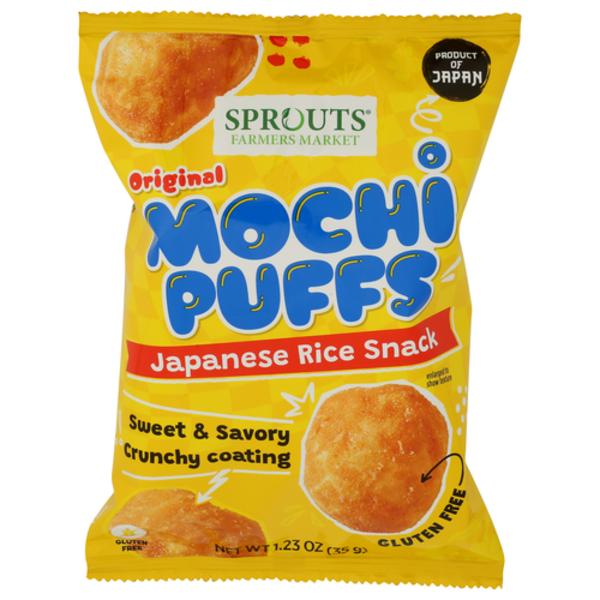 Sprouts Original Mochi Puffs Japanese Rice Snacks