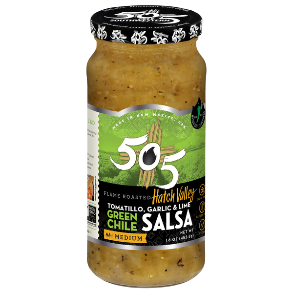 505 Southwestern Hatch Valley Green Chile Medium Tomatillo/Garlic