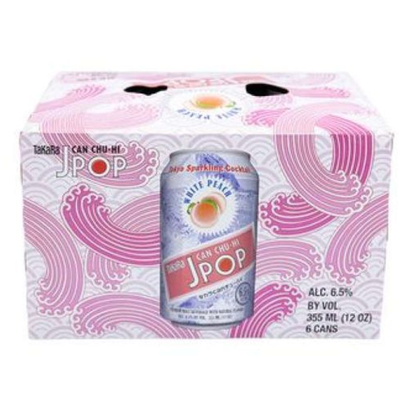 Takara Jpop White Peach Premium Malt Beverage Same-Day Delivery