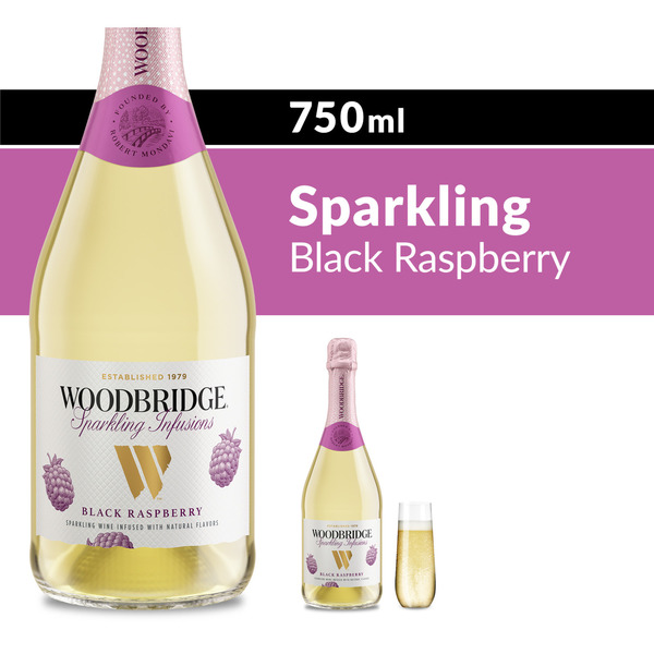 Woodbridge Sparkling Infusions Black Raspberry Sparkling Wine Bottle ...