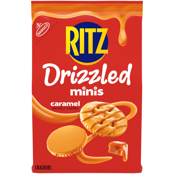 Ritz Caramel Crackers, Snacks For Kids And Adults, Party Snacks 8