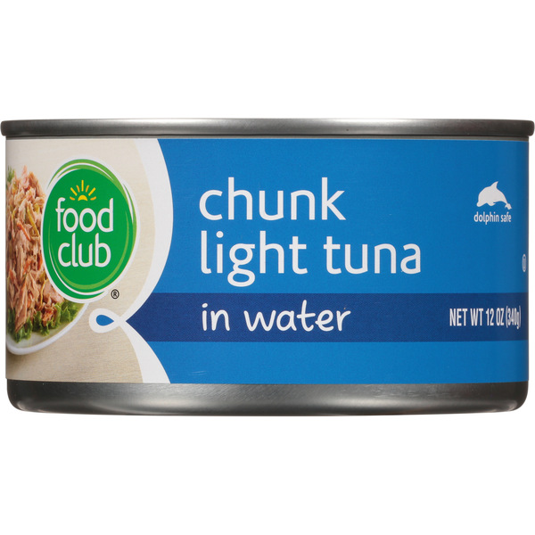 Food Club Light Tuna In Water, Chunk Same-Day Delivery or Pickup