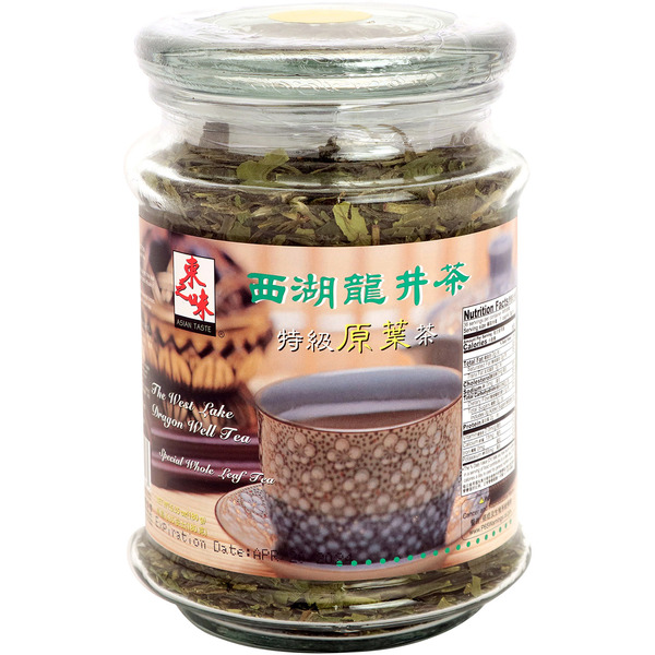Asian Taste The West Lake Dragon Well Tea in Jar