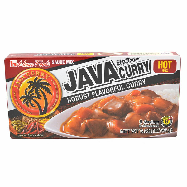 House Java Curry Sauce Mix Hot