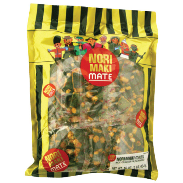 Shirakiku Nori Maki Mate Rice Cracker With Seaweed