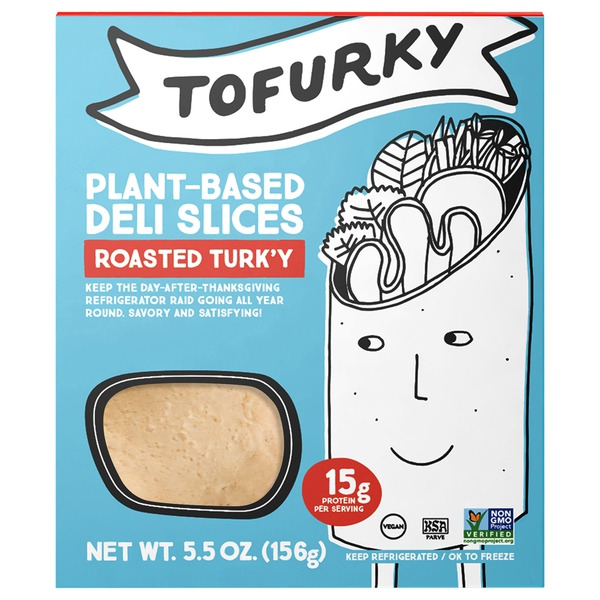 Tofurky Deli Slices, Plant-based, Roasted Turk'y Same-Day Delivery