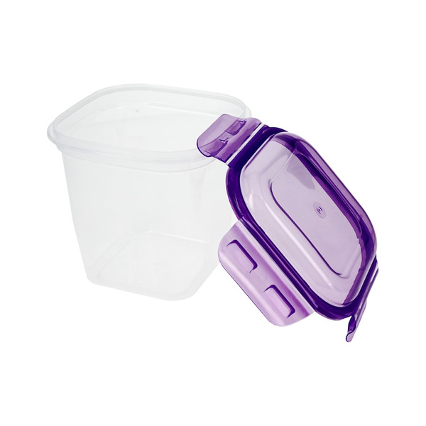 Dennecrepe SureFresh Clip Lock Reusable Rectangular Food Container
