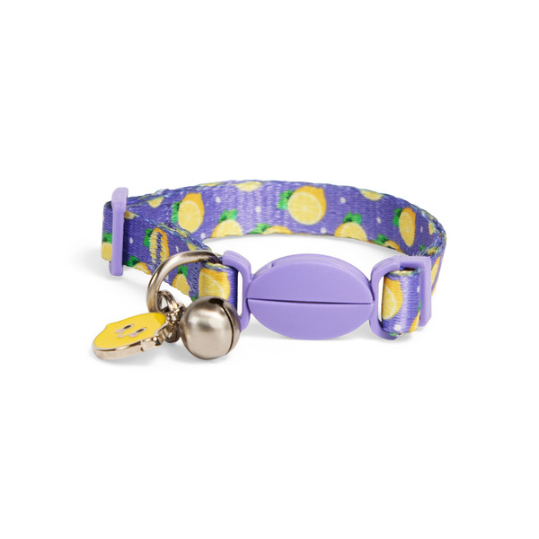 Youly Lemon Breakaway Cat Collar, S/M