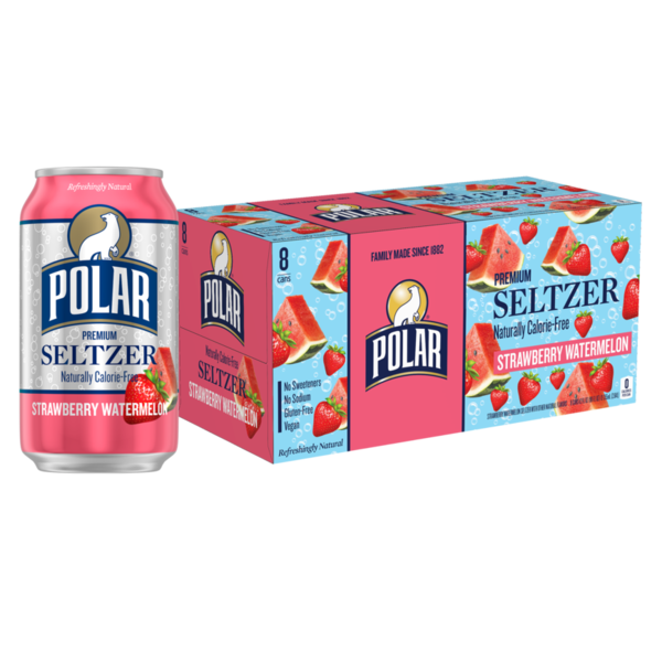 Polar Premium Strawberry Watermelon Seltzer